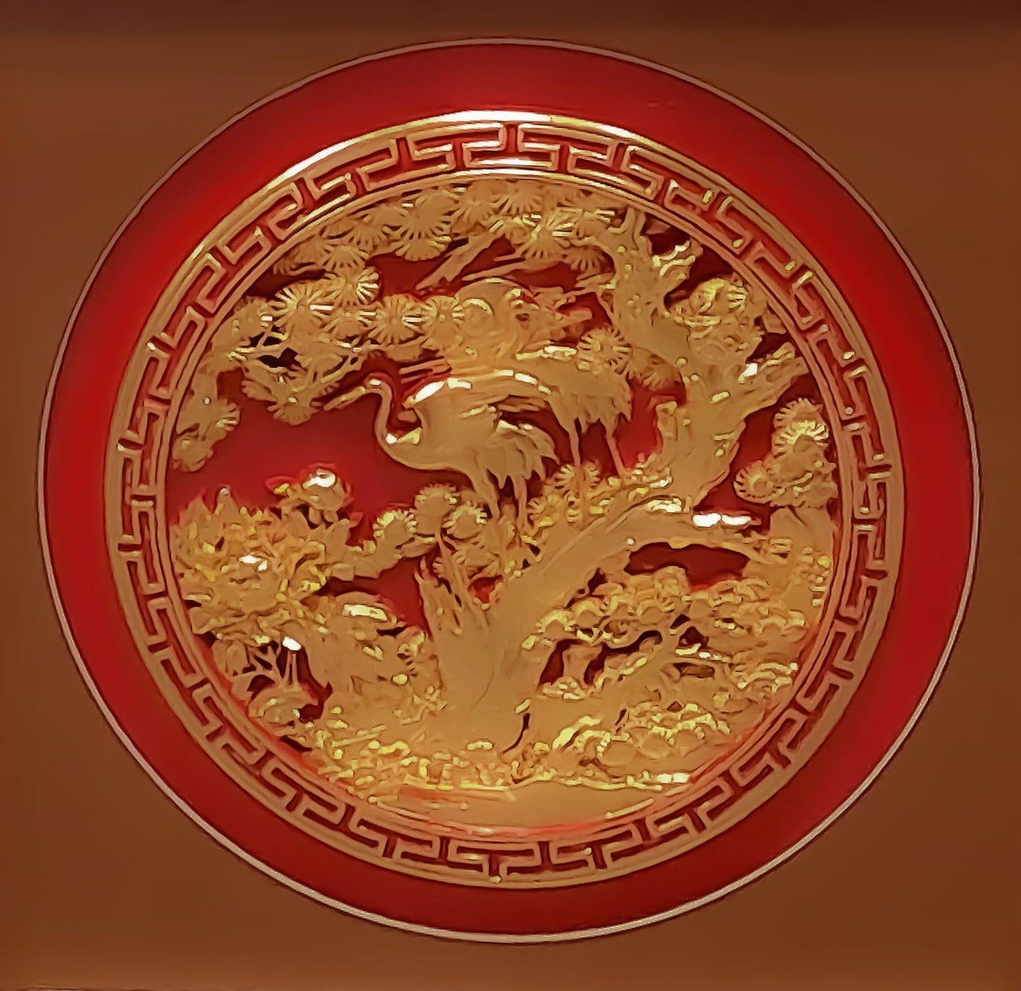 Golden Cranes in Harmony