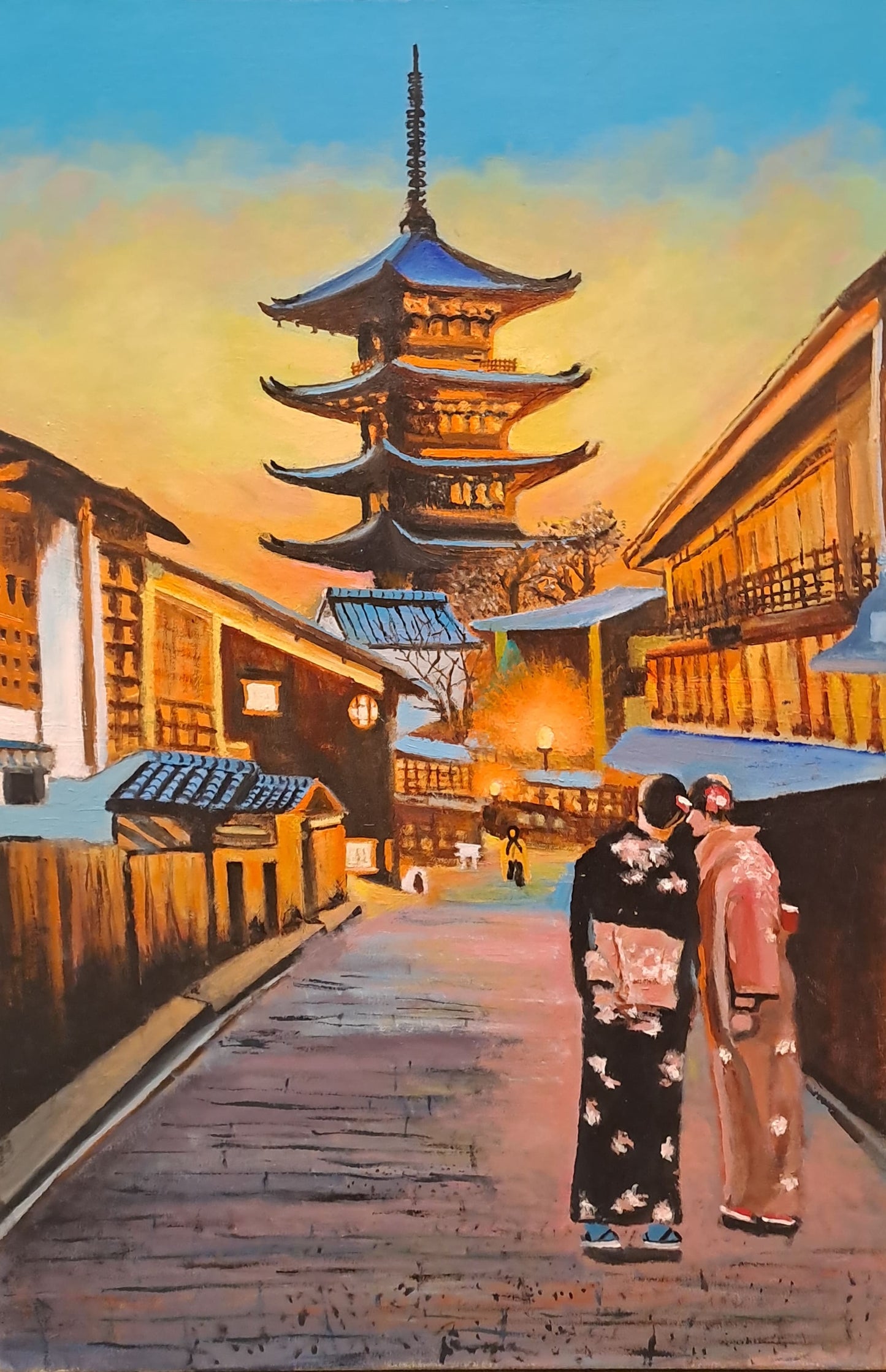 Twilight At Yasaka Pagoda