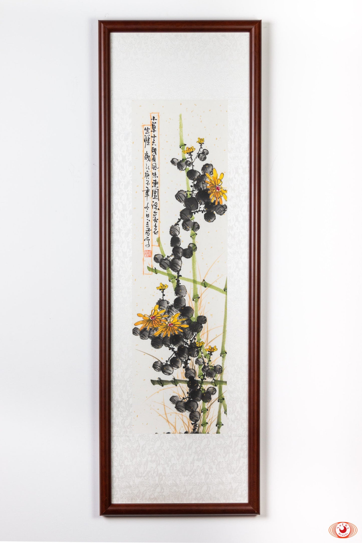 Chrysanthemums And Grapes